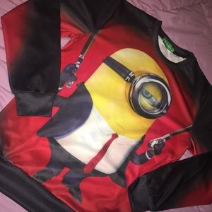 long sleeve minions t- shirt